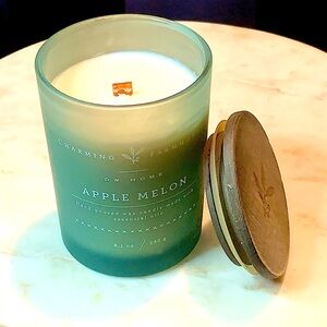DW HOME CANDLE APPLE 🍏 MELON RICHLY SCENTED WOODEN WICK NEW 8.1 oz